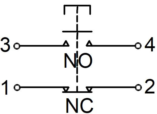 Short Emergency Stop Button